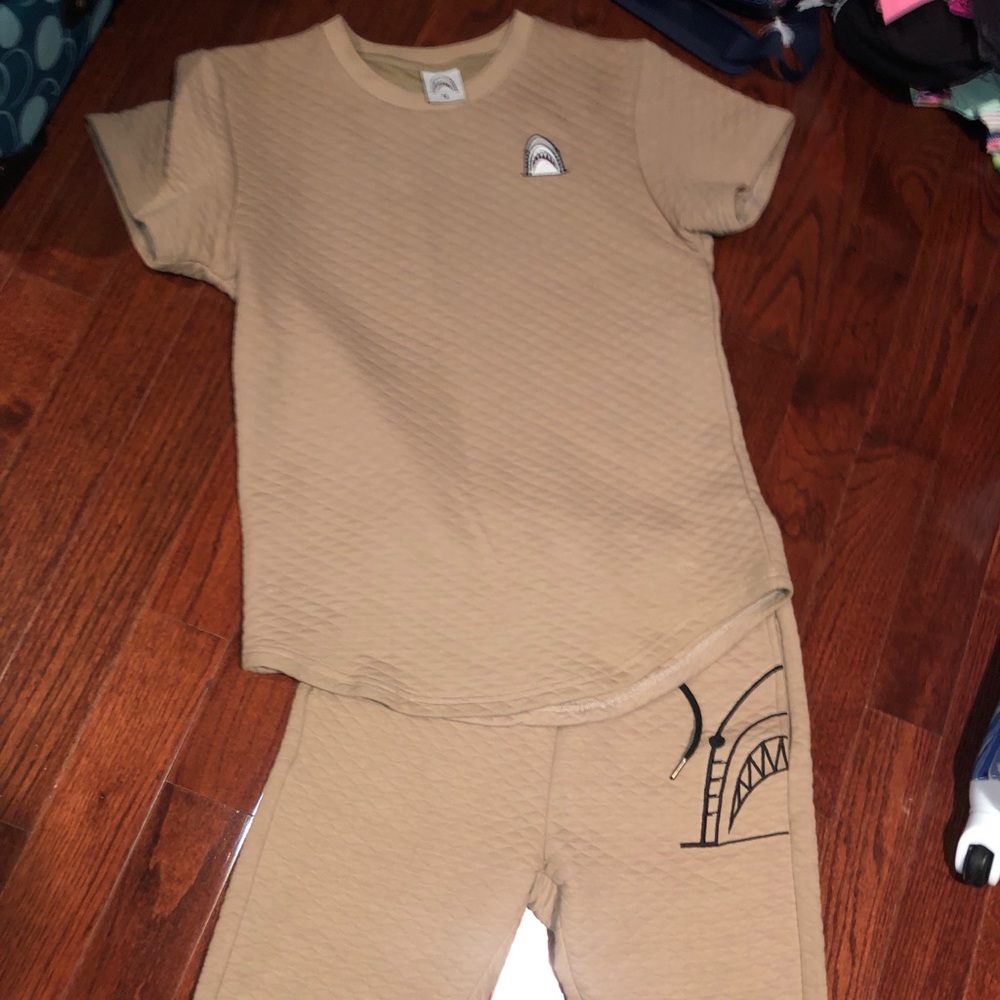 Tiger shark sweat suit